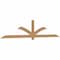 Ekena Millwork Redmond Smooth Timber Gable Bracket, Western Red Cedar, 108"W x 22"H x 1 1/2"D x 3 1/2"F, 5/12 Pitch GBW108X22X0204RED00SWR - alternate 4